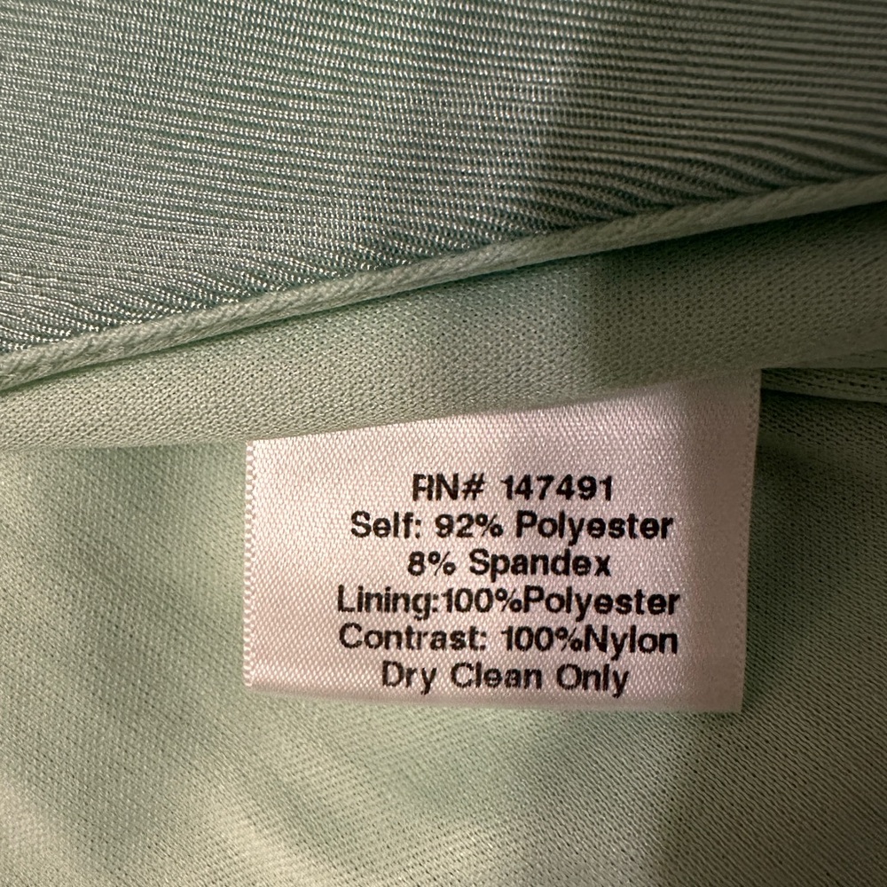 Katie May Los Angeles A Cut Above Gown - NWT - Size L Mint Green One-Shoulder - Picture 8 of 13